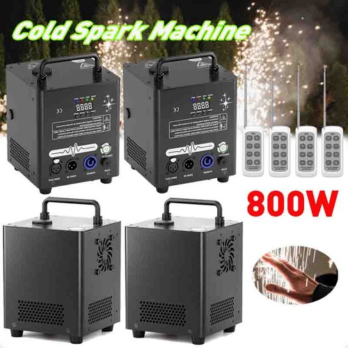 4packs 800w cold spark - cold, machine