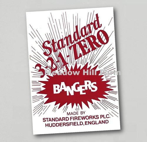 Sticker standard fireworks - sticker,