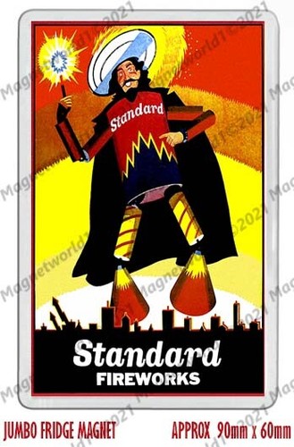 Retro standard fireworks art - fireworks,