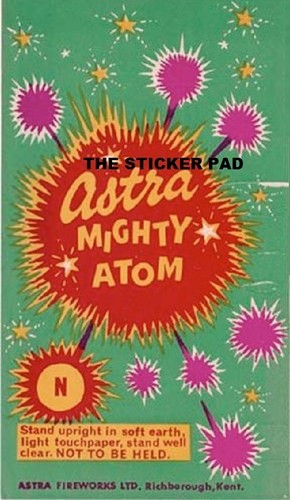 Sticker astra fireworks mighty - astra,