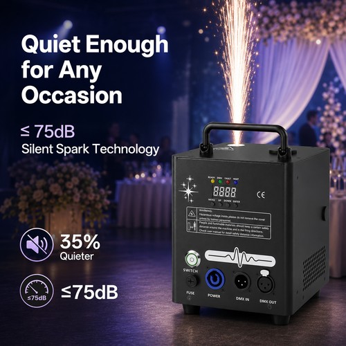 800w cold spark machine - 800w,