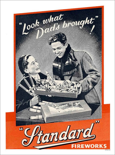 Standard fireworks 1950s - fireworks,