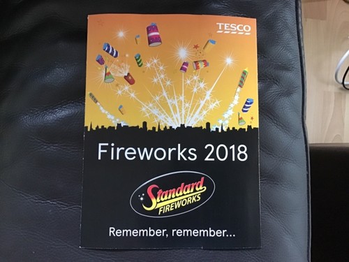 Fireworks advertising booklet - fireworks,