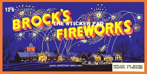 Sticker brocks fireworks - sticker,